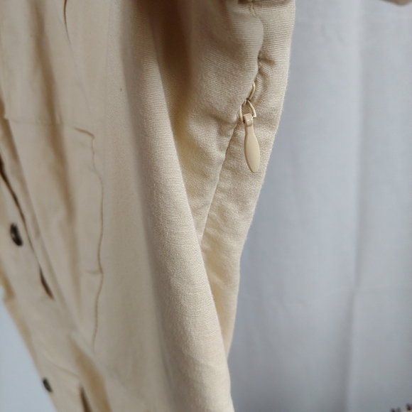 ABS Allen Schwartz Tan Dress 8.             J11 - Picture 5 of 6